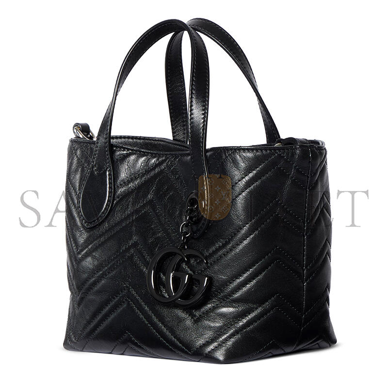 Gvc*1 gg marmont small tote bag 855391 (17.5*17*12.5cm)